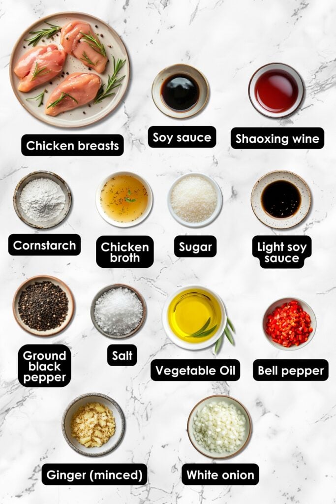 30-Minute Black Pepper Chicken That Tastes Like Takeout - Black Pepper Chicken Ingredients