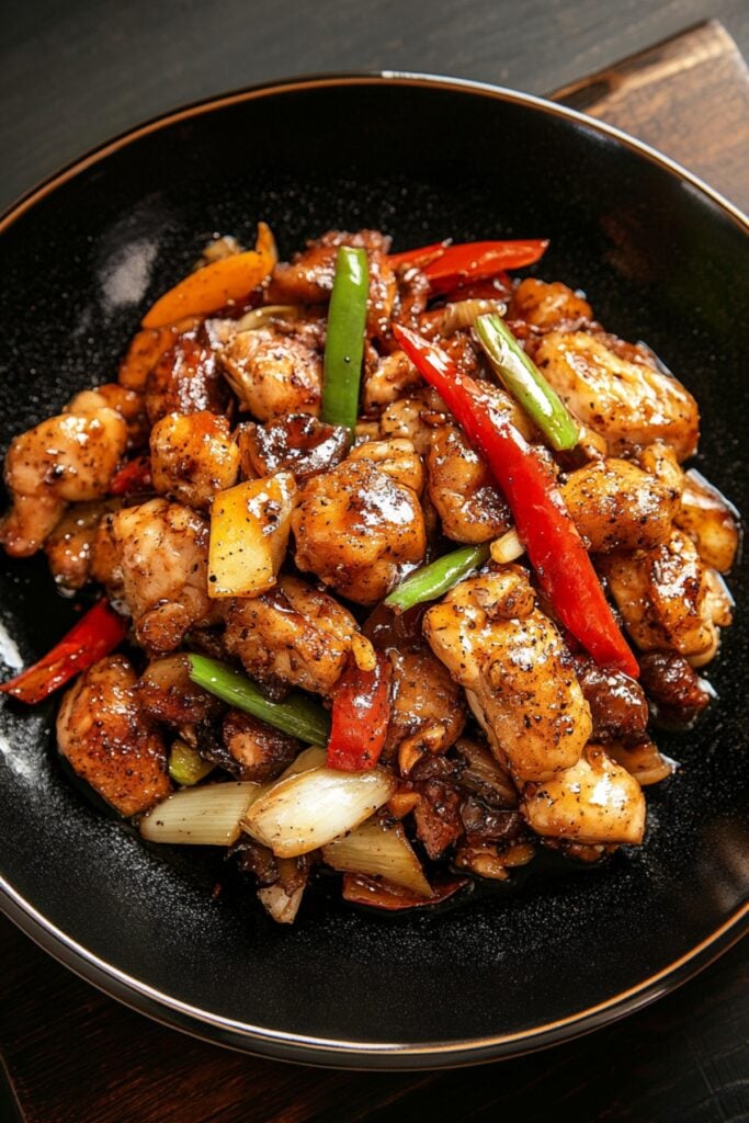 30-Minute Black Pepper Chicken That Tastes Like Takeout - Black Pepper Chicken Pin