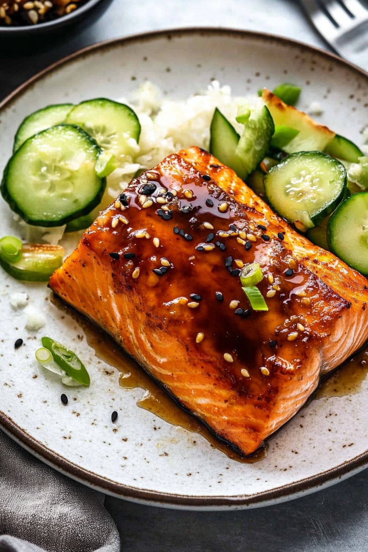 18 Irresistible Seafood Recipes for Fresh and Bold Dinner Ideas - Miso Glazed Salmon With Brown Sugar pin