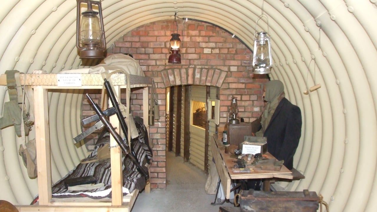 Britain’s Hidden Bunkers: Wartime Secrets beneath the Surface - Museum of British Resistance Organisation Hidden Bunker wc