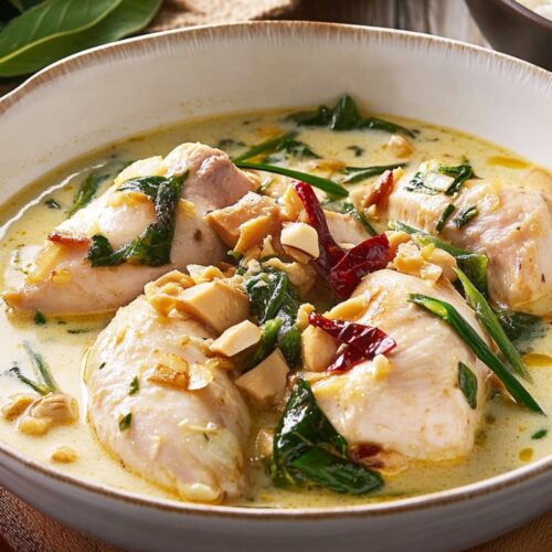 Quick & Easy Thai Chicken with Coconut Milk & Lemongrass