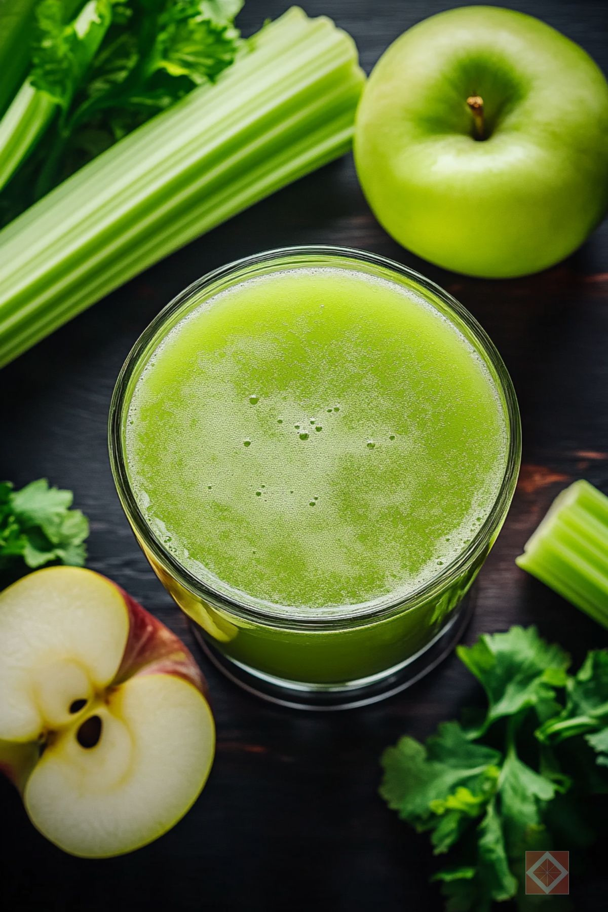 Easy Juicing Recipe for Refreshing Apple Celery Drink - Apple Celery Juice pin 2 midia