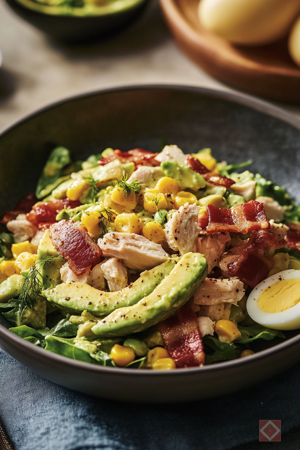 9 Salad Recipes So Good You'll Forget You're Eating Healthy - Avocado Chicken Salad pin 1 midia