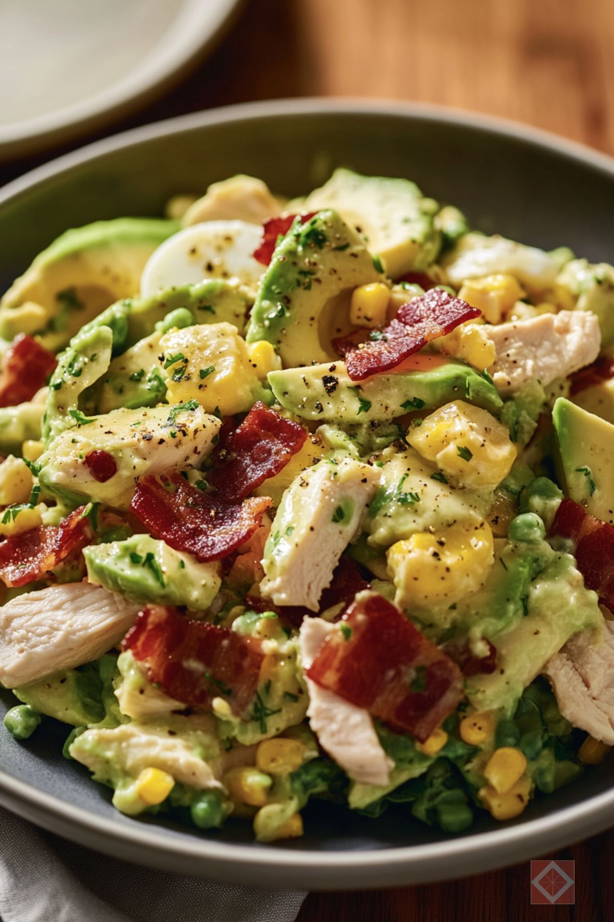 Light & Healthy Avocado Chicken Salad Recipe - Avocado Chicken Salad pin 2 midia