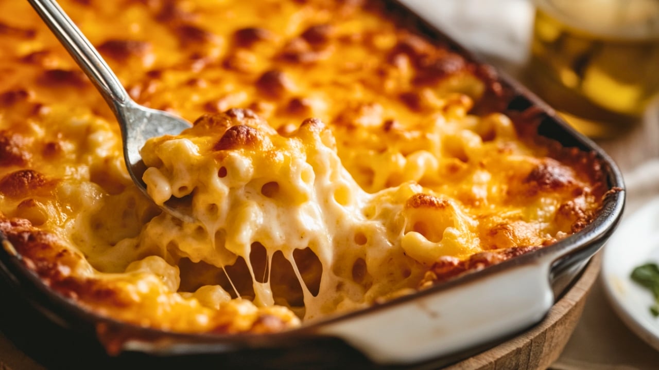 7 Easy Pasta & Grain Recipes That Taste Like You Spent Hours in the Kitchen - Baked Mac and Cheese midia