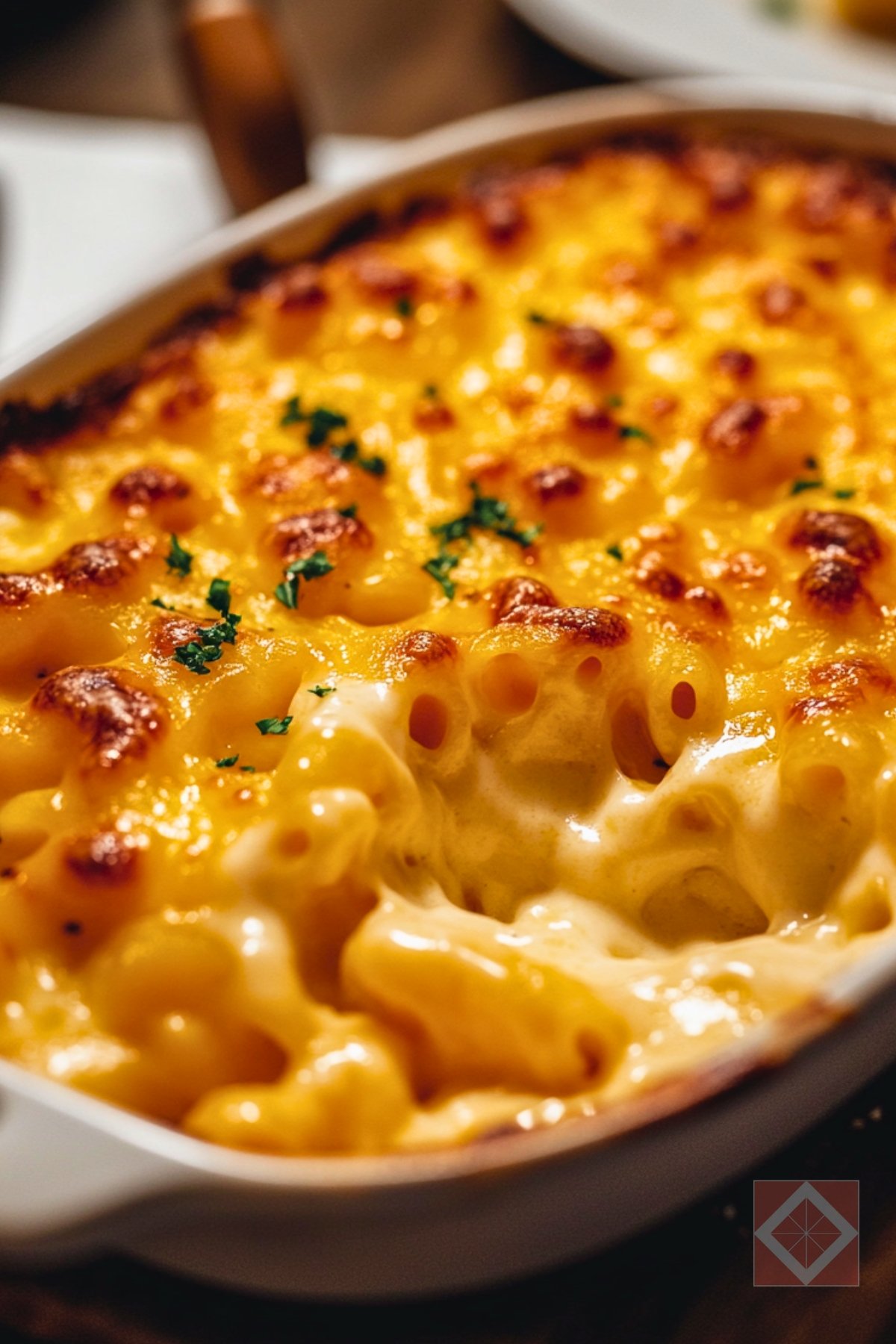 7 Easy Pasta & Grain Recipes That Taste Like You Spent Hours in the Kitchen - Baked Mac and Cheese pin 1 midia