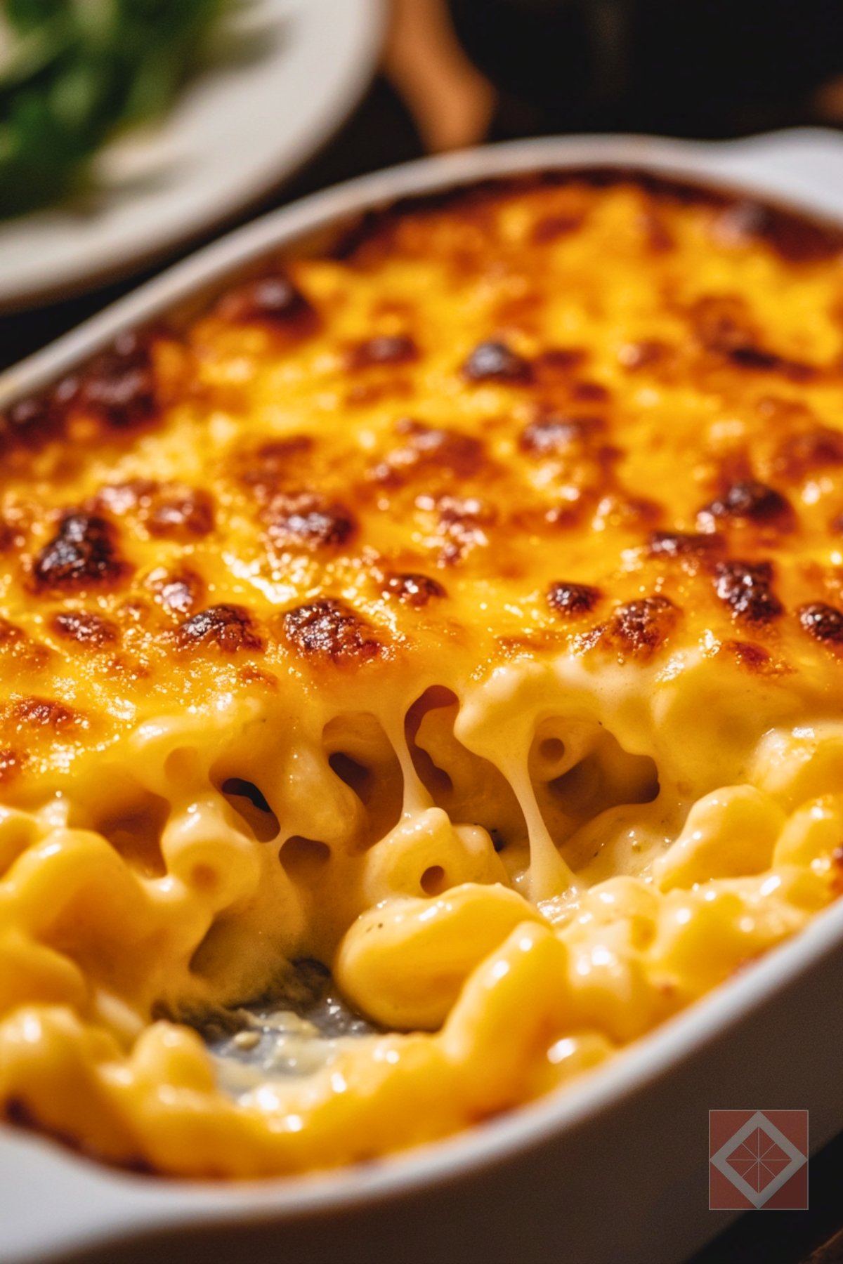 How to Make the Perfect Baked Mac & Cheese - Baked Mac and Cheese pin 2 midia