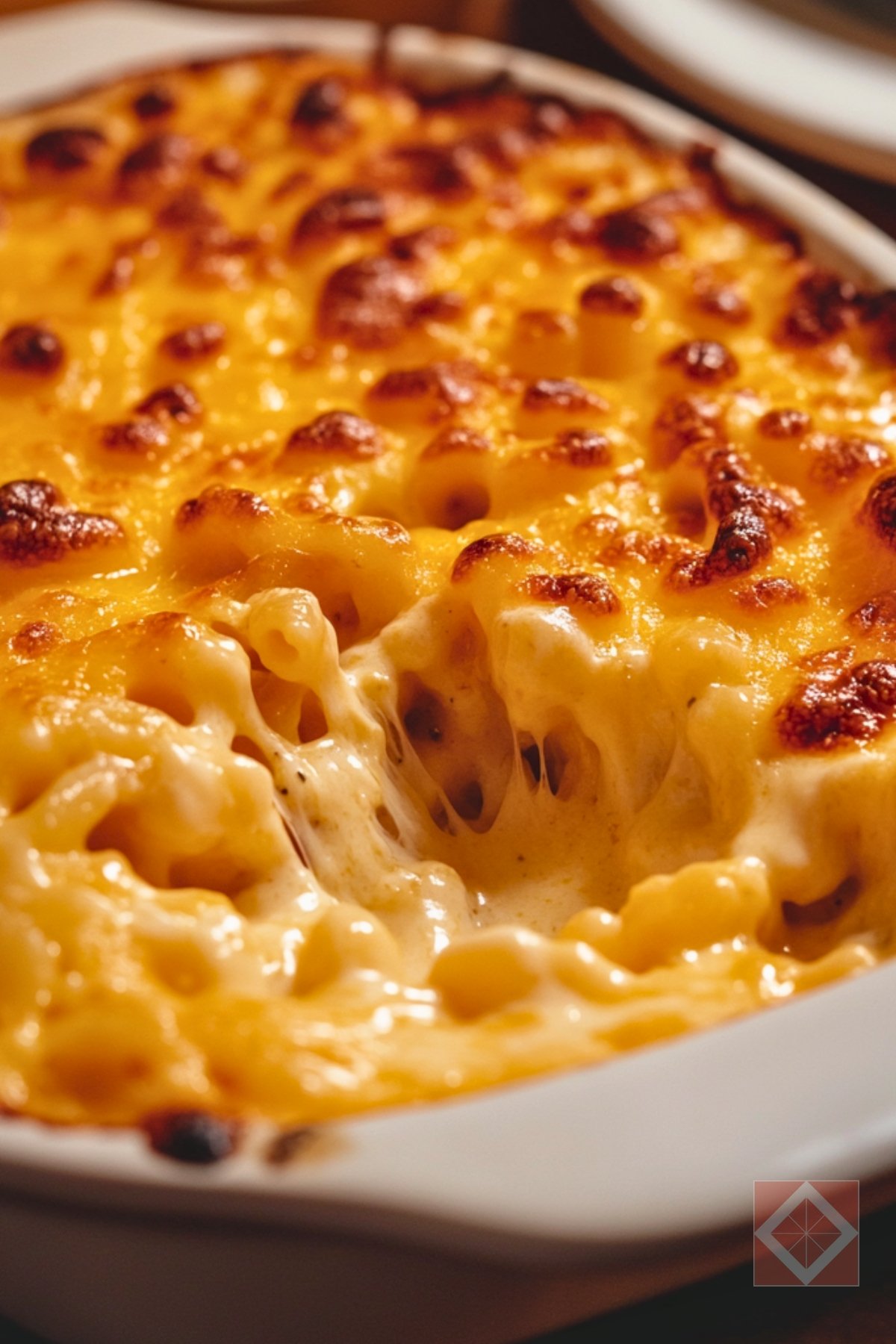 How to Make the Perfect Baked Mac & Cheese - Baked Mac and Cheese pin 3 midia