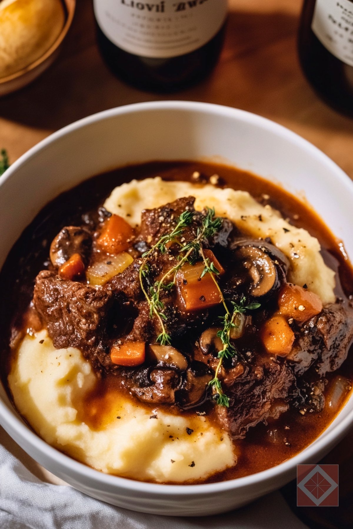 Classic Beef Bourguignon Made Easy - Beef Bourguignon pin 2 midia