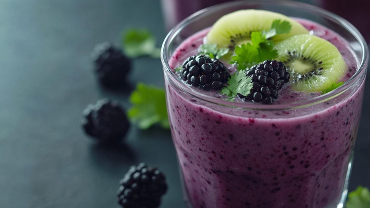 Best Blackberry Kiwi Blend Juicing Recipe for Morning Energy Boost - Blackberry Kiwi Blend Juice midia