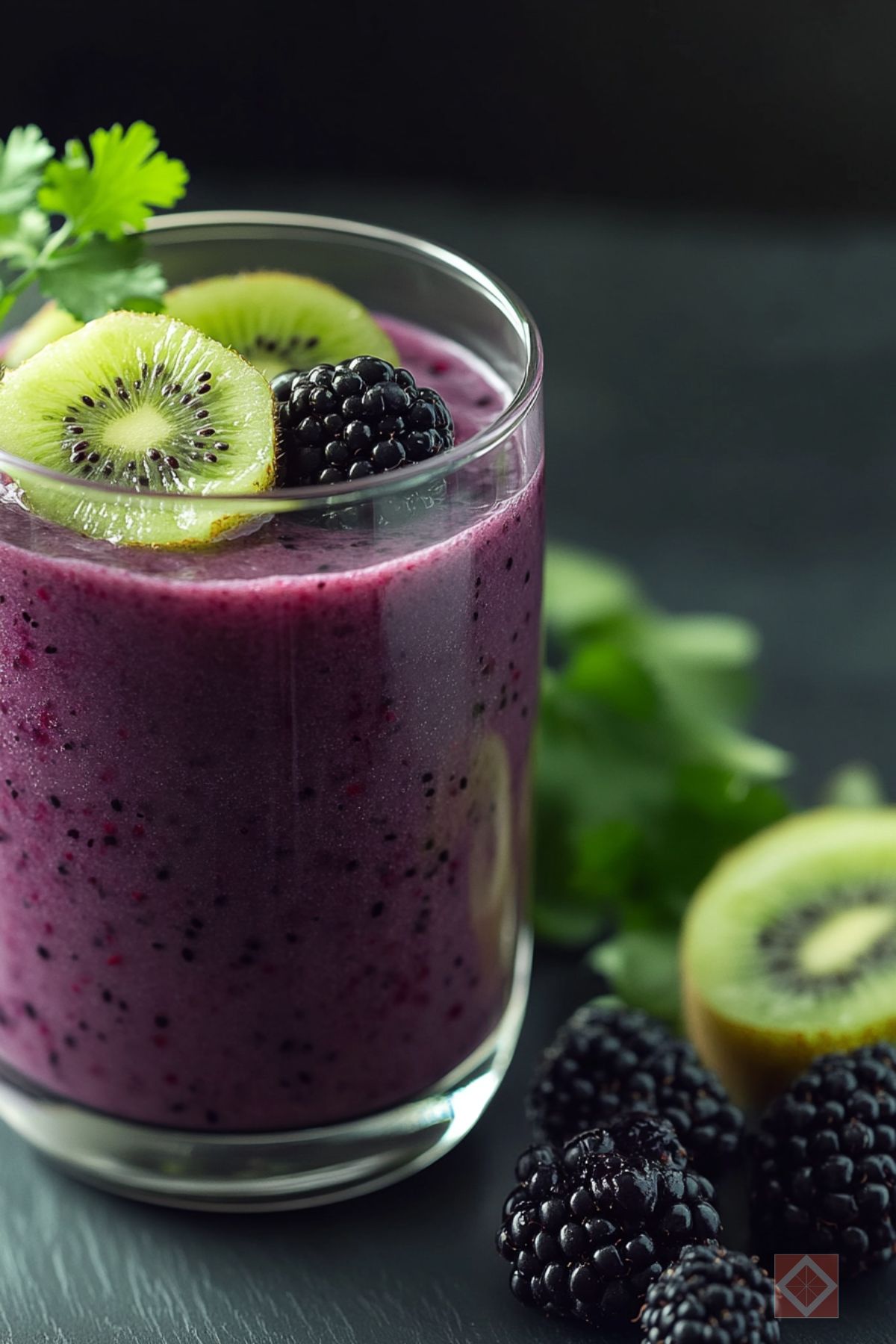 Best Blackberry Kiwi Blend Juicing Recipe for Morning Energy Boost - Blackberry Kiwi Blend Juice pin 1 midia