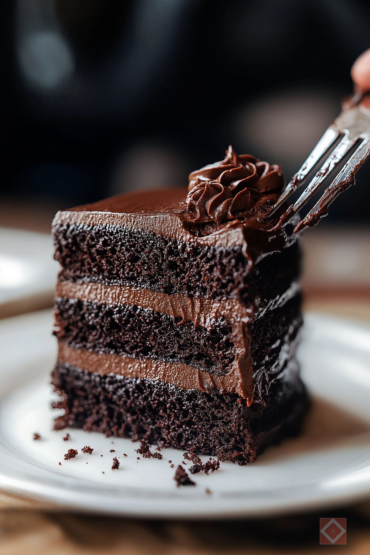 Rich & Moist Blackout Cake for Every Chocolate Lover - Blackout Chocolate Cake pin 2 midia
