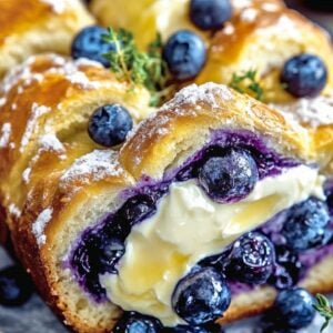 Blueberry Lemon Pull-Apart Bread Made Simple - Blueberry Pull Apart Bread midia