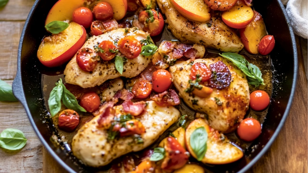 A Mediterranean Twist on Bruschetta Chicken - Bruschetta Chicken midia