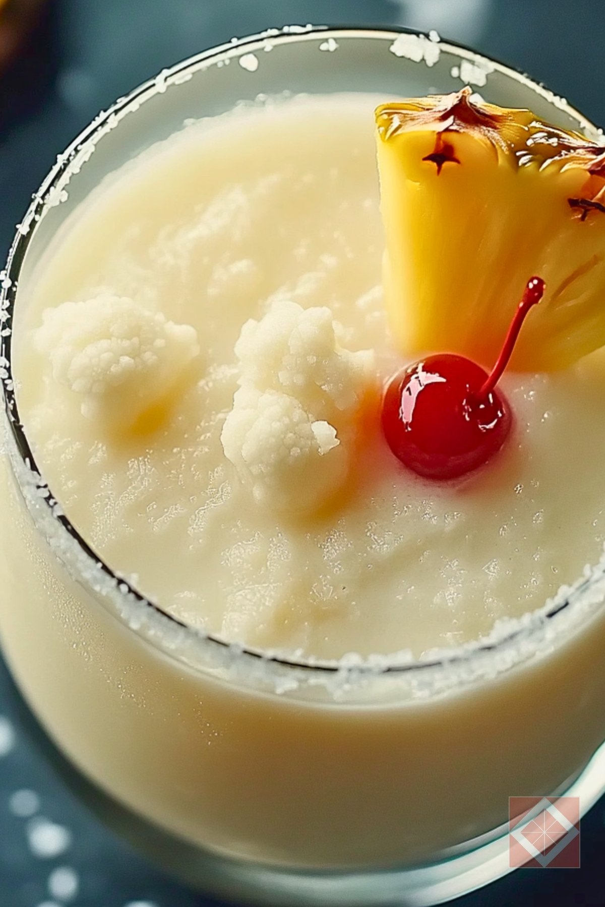 21 Refreshing Mocktail Recipes to Transform Your Gatherings - Cauliflower Pina Colada Cocktail pin 1 midia