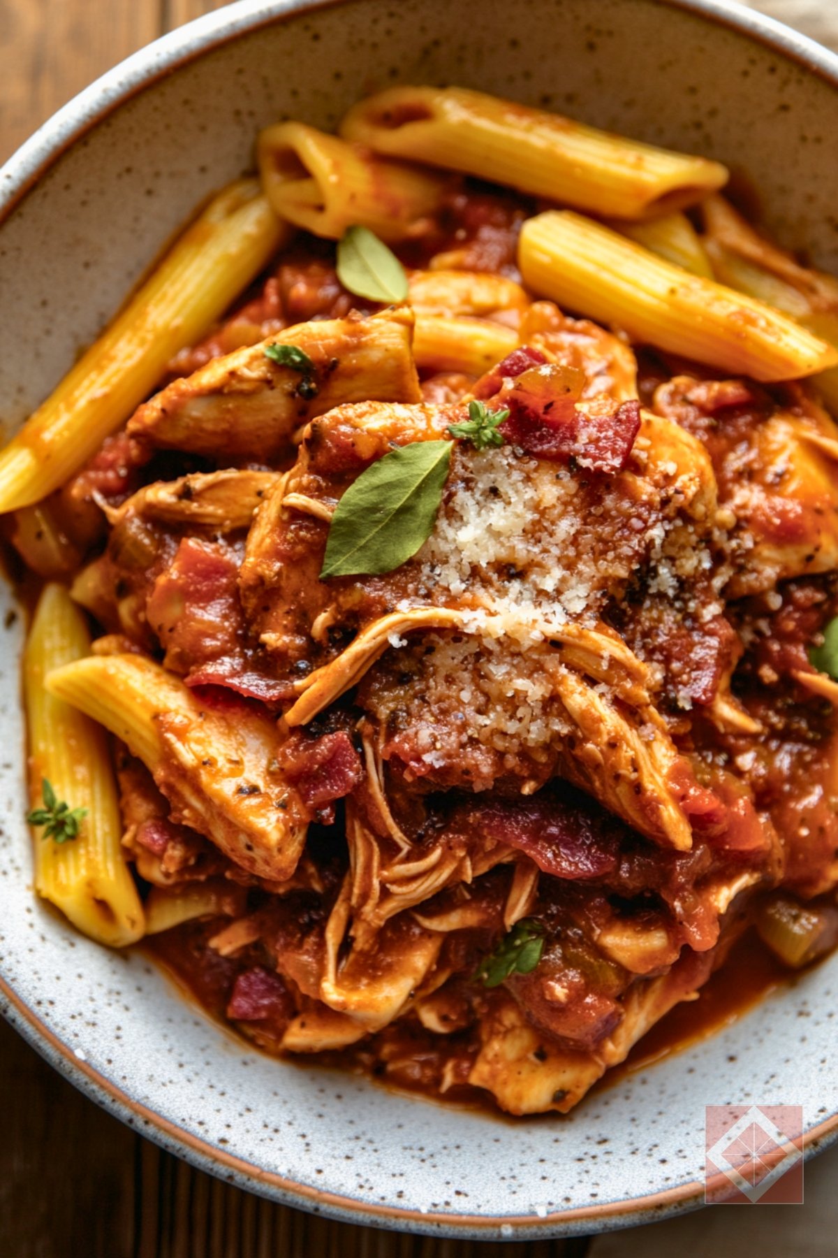 The Best Chicken Mostaccioli Recipe for Comfort Food Lovers - Chicken Mostaccioli pin 2 midia