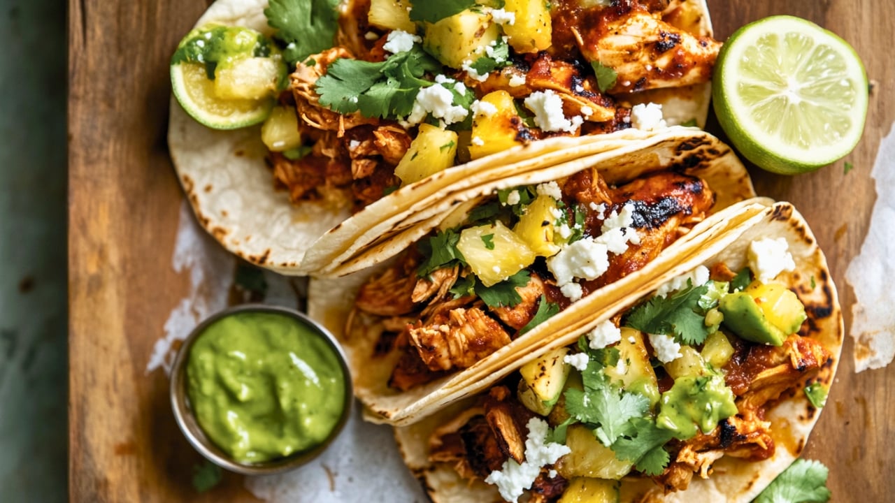 Bold & Flavorful Chicken Tinga Tacos Made Easy - Chicken Tinga Tacos midia