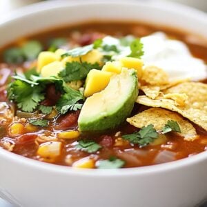 One-Pot Chicken Tortilla Soup Made Easy - Chicken Tortilla Soup midia