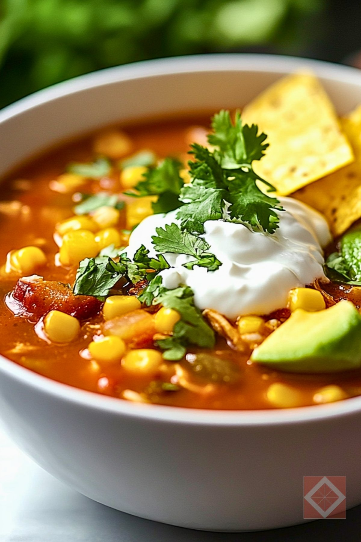 One-Pot Chicken Tortilla Soup Made Easy - Chicken Tortilla Soup pin 2 midia