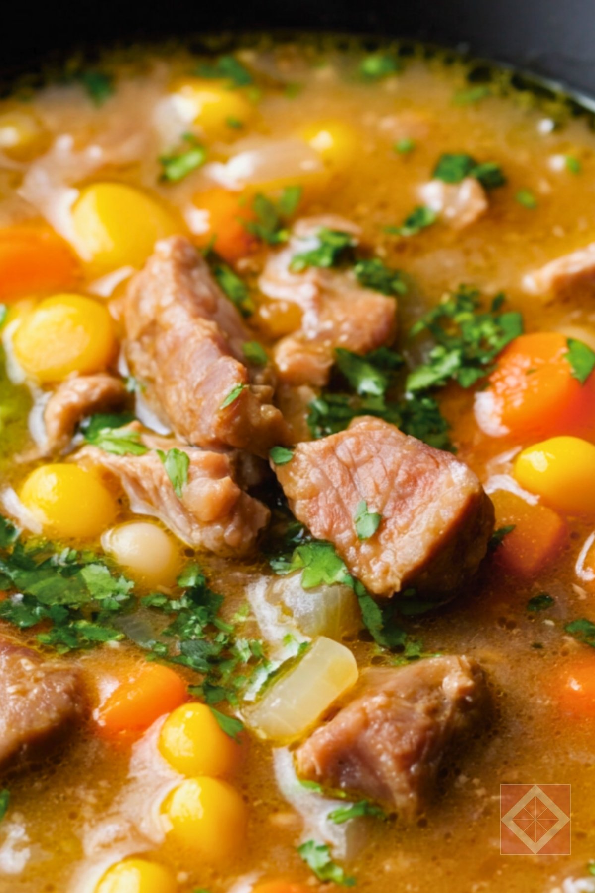 Easy Chipotle Pork & Hominy Stew One-Pot Recipe to Warm Your Night - Chipotle Pork and Hominy Stew One Pot pin 1 midia