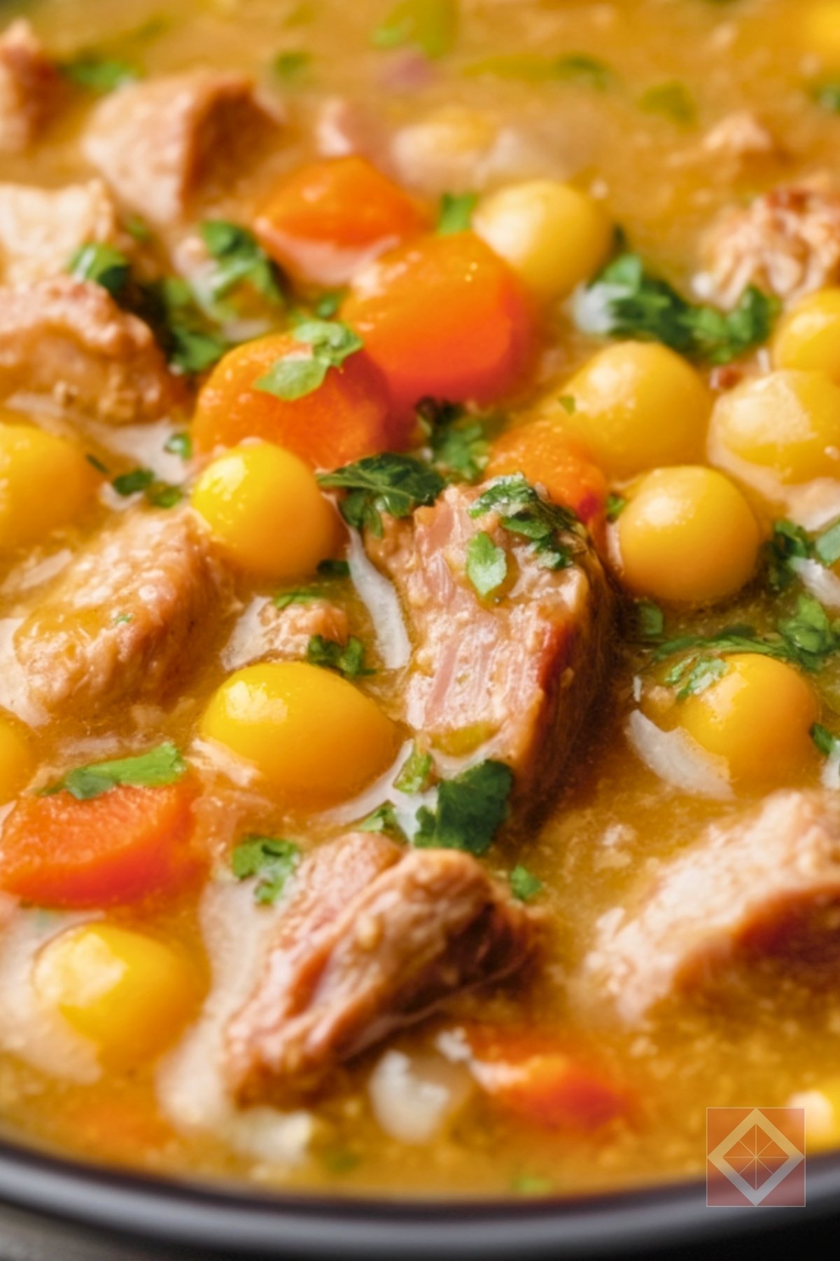 Easy Chipotle Pork & Hominy Stew One-Pot Recipe to Warm Your Night - Chipotle Pork and Hominy Stew One Pot pin 2 midia