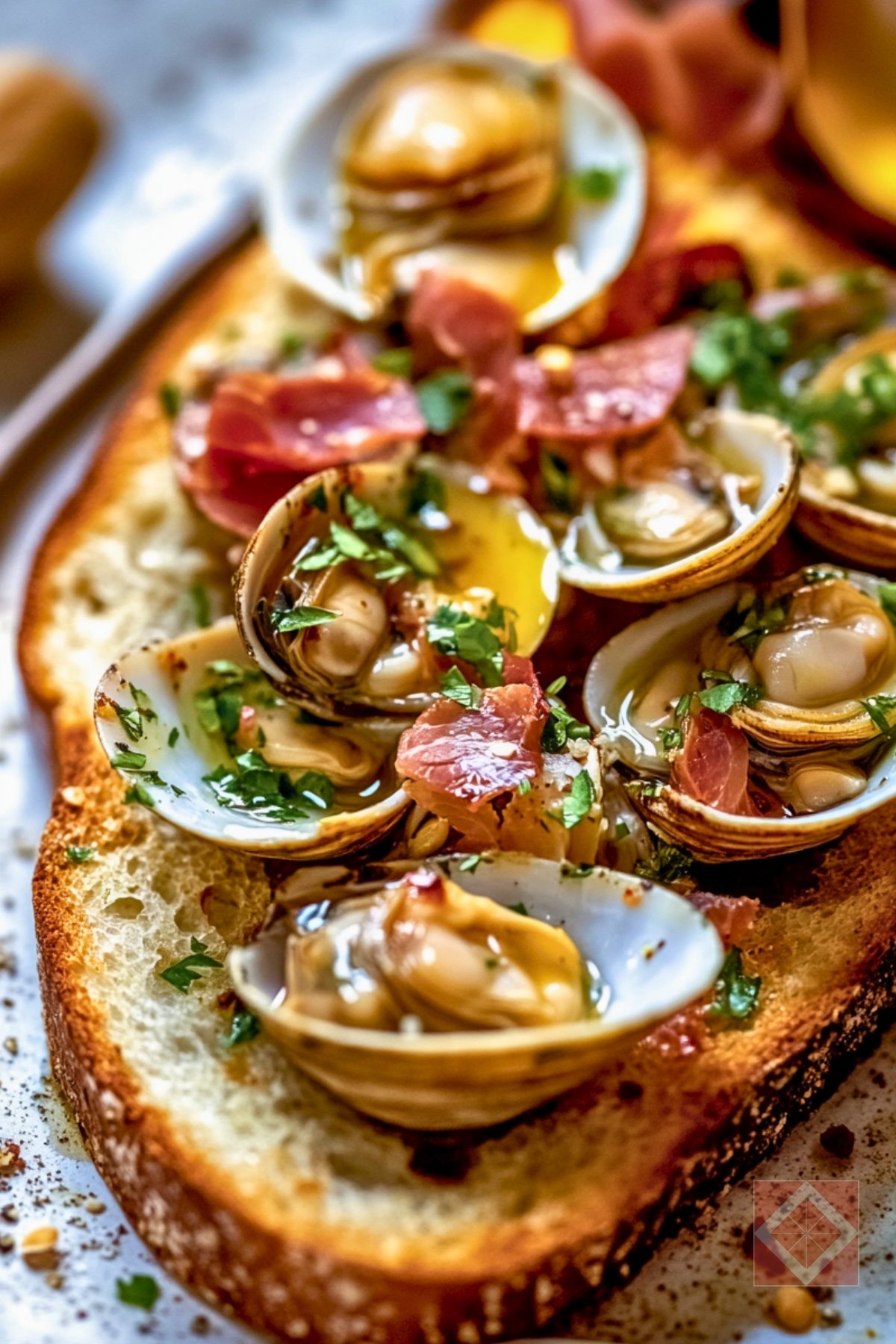 30-Minute Easy Recipe for Clams on Toast - Clams on Toast pin 2 midia