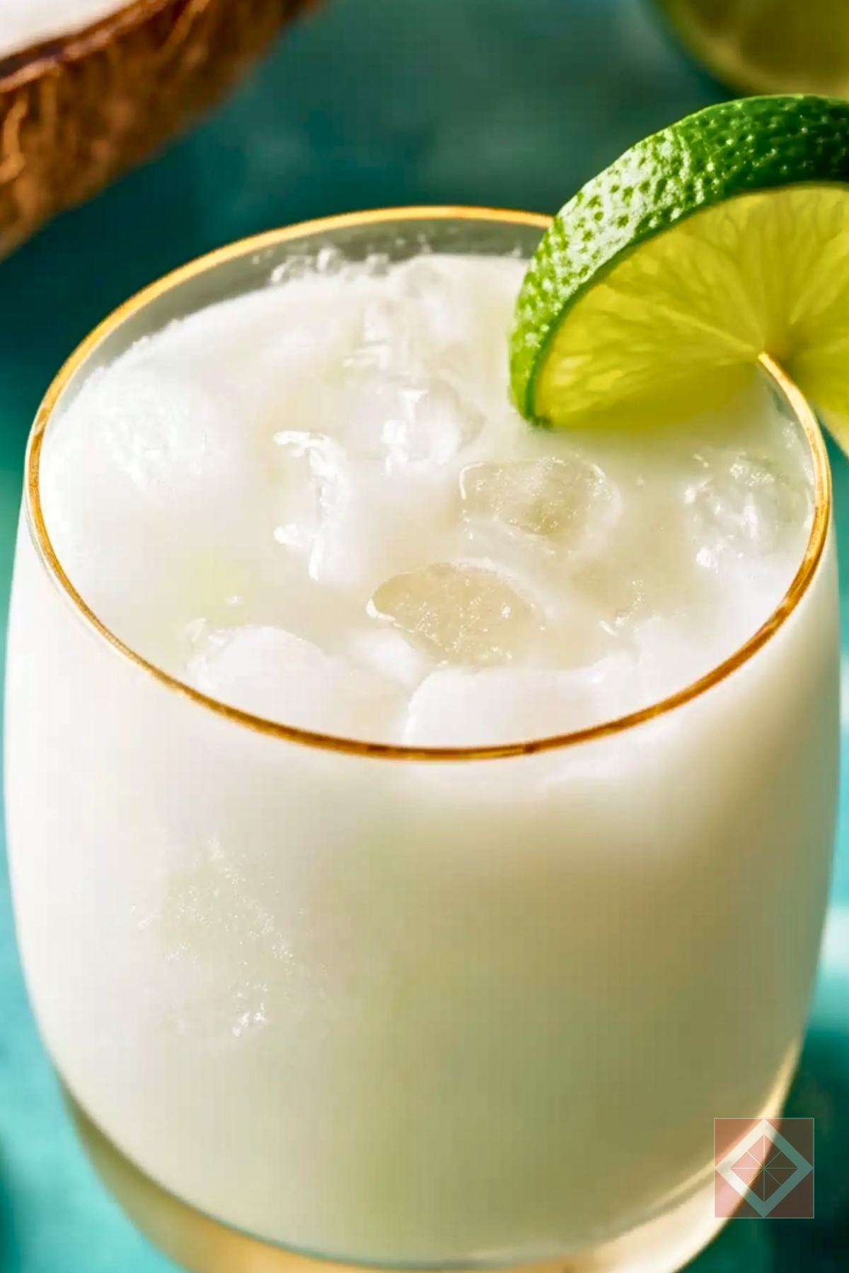 Hydrating Coconut Mocktail: A Simple & Easy Recipe - Coconut Mocktail pin 2 midia