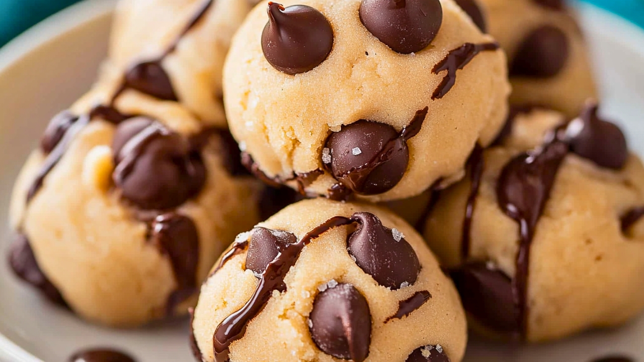 Chewy Cookie Dough Nuggets for Dessert Lovers - Cookie Dough Nuggets midia