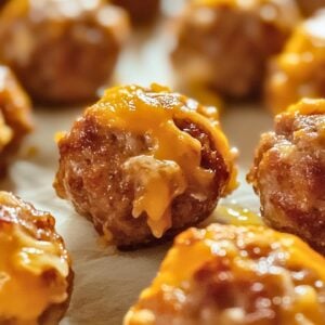Quick & Cheesy Carnivore Diet Cream Cheese Sausage Balls - Cream Cheese Sausage Balls midia
