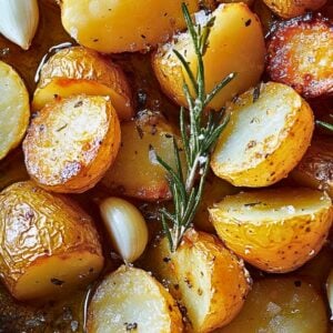 Easy Garlic & Rosemary Roasted Potatoes to Try Now - Crispy Roasted Potatoes with Garlic and Rosemary midia
