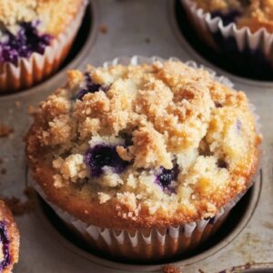 Crumbly Blueberry Muffins That Melt in Your Mouth - Crumbly Blueberry Muffins midia