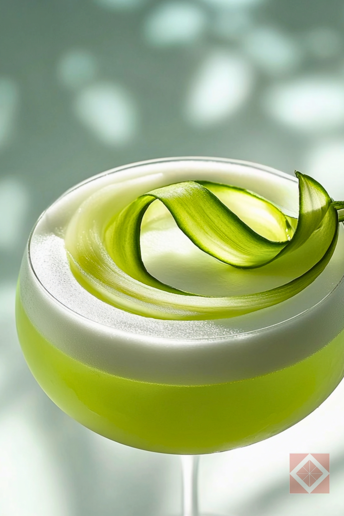 Cool, Crisp & Citrusy: The Ultimate Sake Cocktail - Cucumber Sake Sour Cocktail pin 3 midia