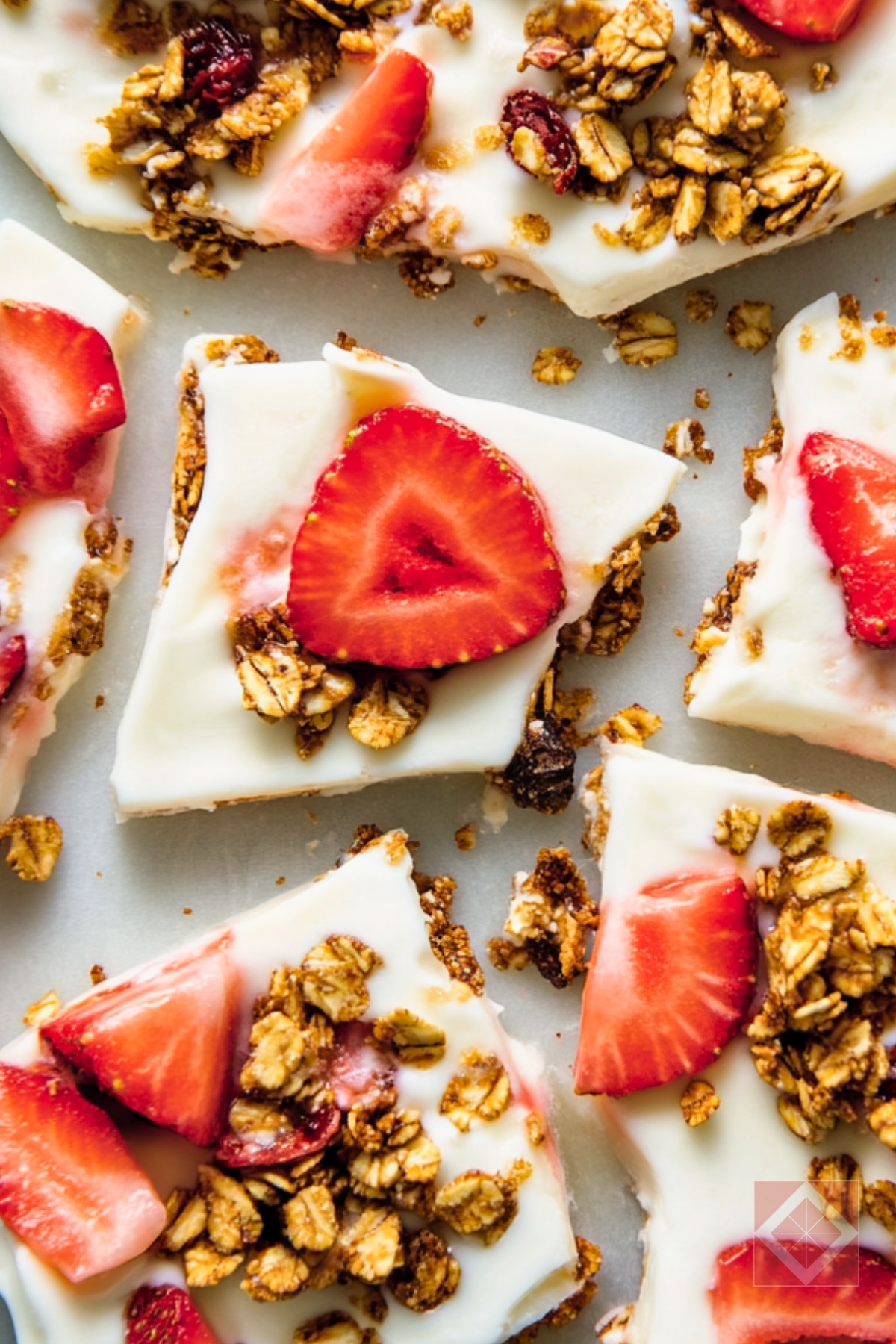 Frozen Yogurt Bark Recipe for a Healthy Snack - Frozen Yogurt Bark pin 1 midia