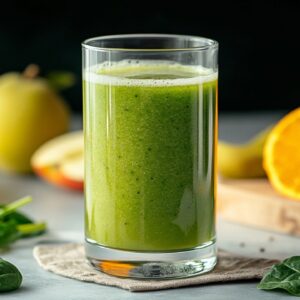 Homemade Fruity Green Juicing Recipe for Natural Detox - Fruity Green Blend Juice midia