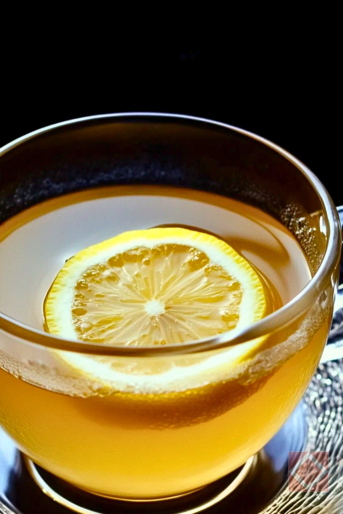 How to Make a Ginger Tea Cocktail with a Citrus Kick - Ginger Tea pin 2 midia