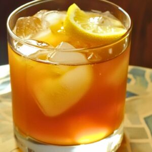 This Ginger & Honey Iced Tea Will Become Your New Favorite - Ginger and Honey Iced Tea Cocktail midia