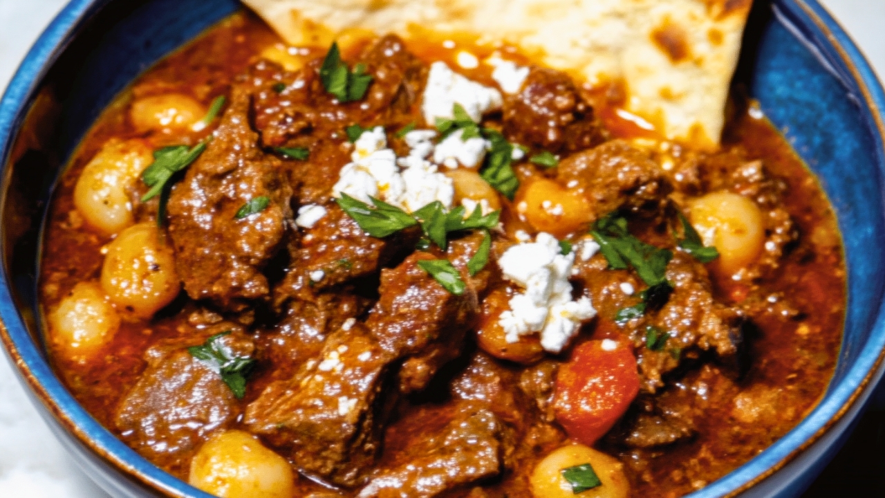 Easy Greek Beef Stew One-Pot Recipe for Cozy Weeknight Meals - Greek Beef Stew midia