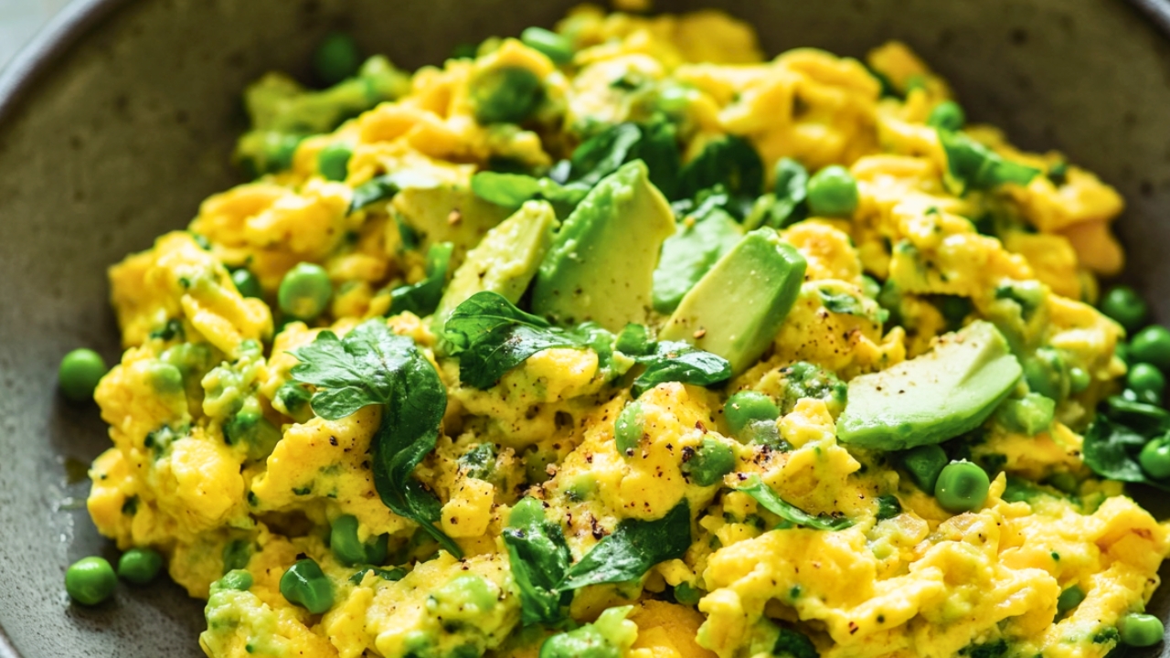 Flavorful & Healthy Green Goddess Scrambled Eggs for Busy Mornings - Green Goddess Scrambled Eggs midia