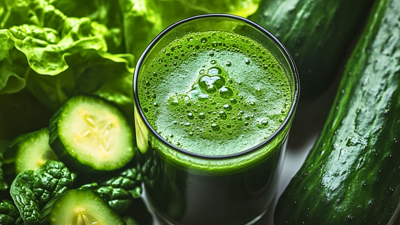 Easy Morning Green Juice That Actually Makes You Want to Get Out of Bed - Green Good Morning Juice midia