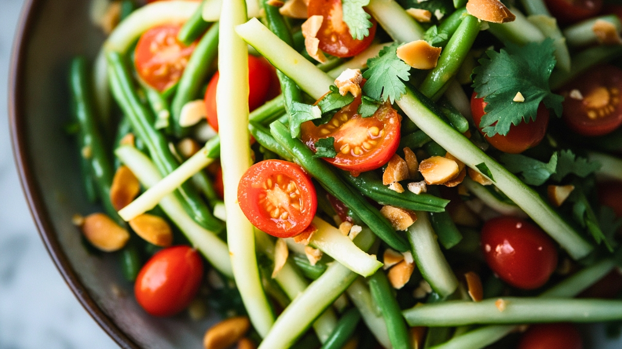 Reduce Inflammation with This Green Papaya Salad - Green Papaya Salad midia