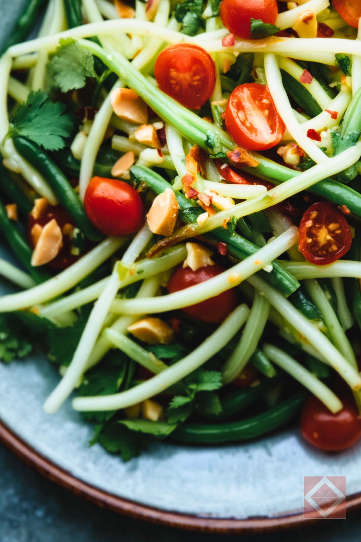 Reduce Inflammation with This Green Papaya Salad - Green Papaya Salad pin 2 midia