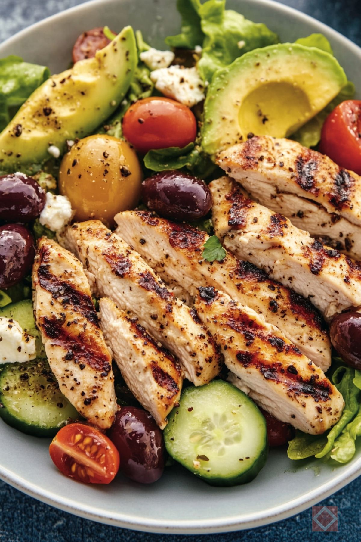 9 Salad Recipes So Good You'll Forget You're Eating Healthy - Grilled Chicken Salad pin 1 midia