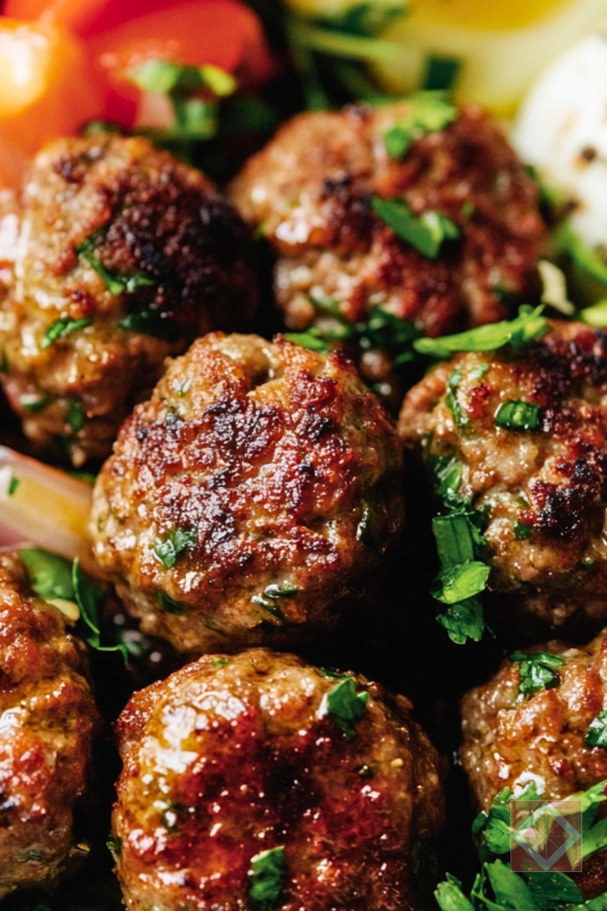 Protein-Packed Lamb Meatballs for Any Meal - Healthy Mediterranean Lamb Meatballs pin 2 midia