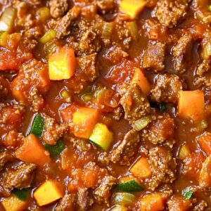 One-Pot Vegetable & Beef Chili That’ll Ruin Bland Dinners Forever - Hearty Beef and Vegetable Chili midia