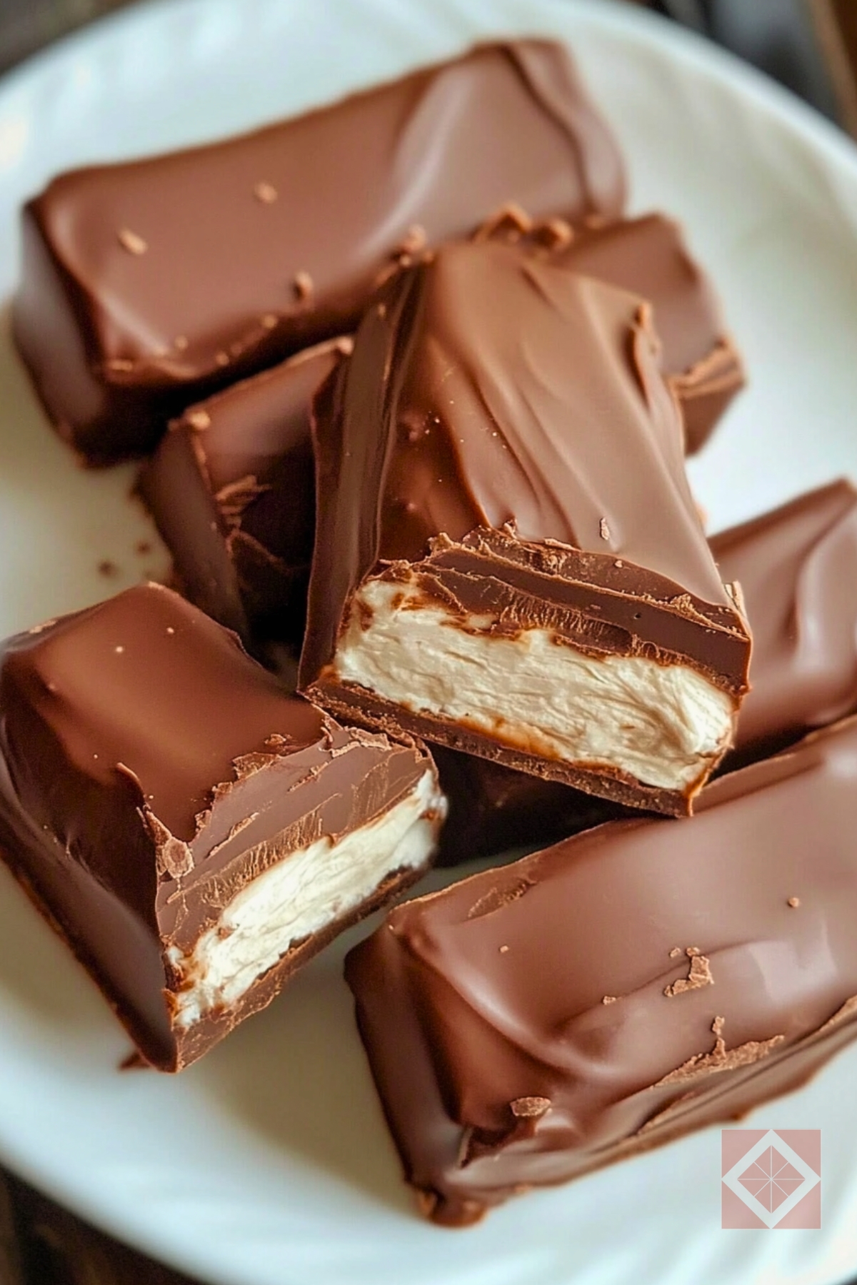 Homemade 3 Musketeers Bars: A Nostalgic Candy Upgrade - Homemade 3 Musketeers Bars pin 1 midia