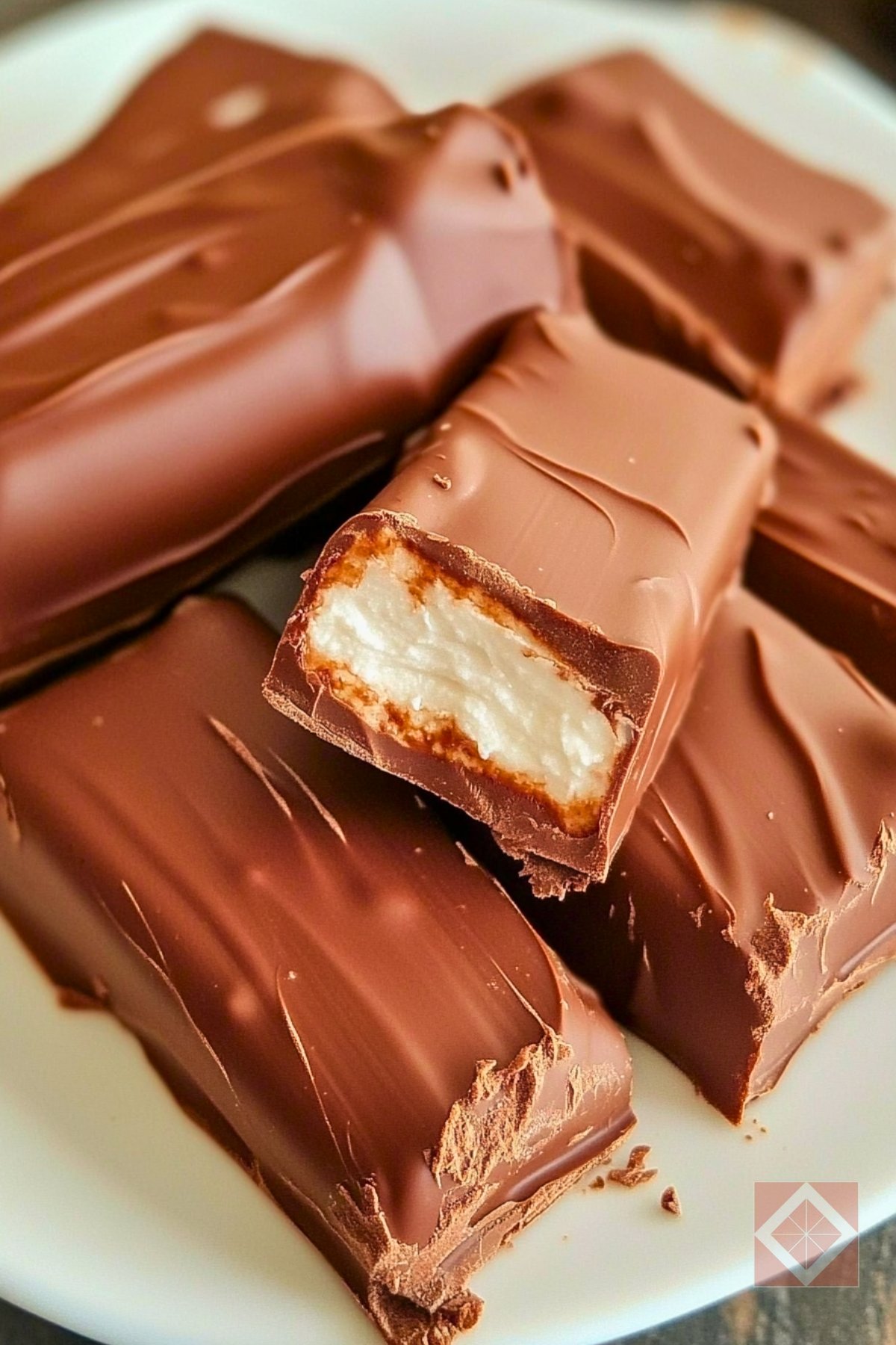 Homemade 3 Musketeers Bars: A Nostalgic Candy Upgrade - Homemade 3 Musketeers Bars pin 2 midia
