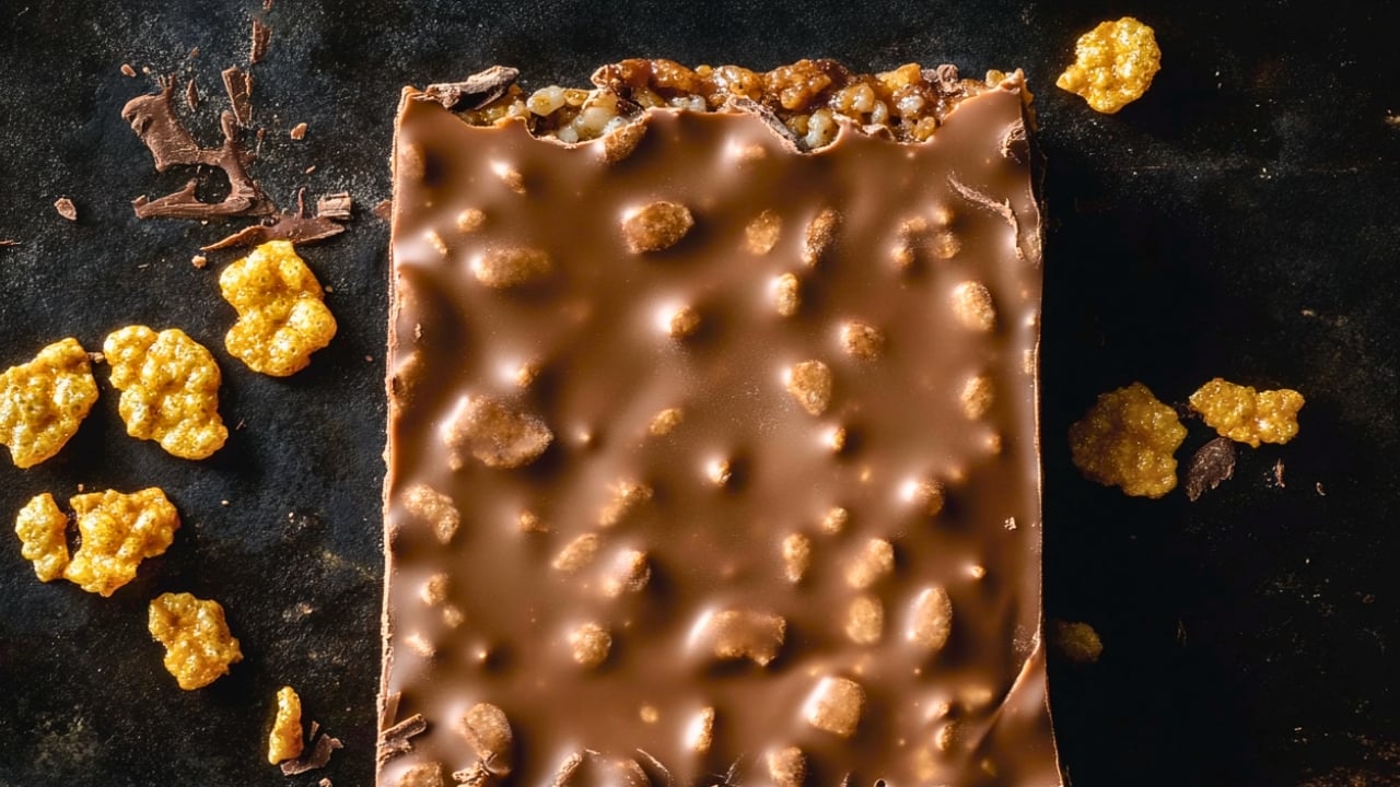 Homemade Crunch Bars: A Crispy Chocolate Treat - Homemade Crunch Bars midia