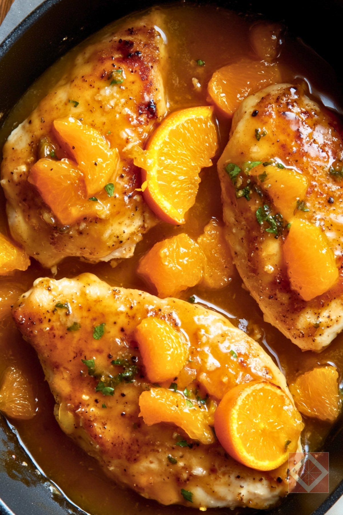 Irresistible Glazed Chicken Breasts with Honey & Citrus - Honey Citrus Chicken Breasts pin 2 midia