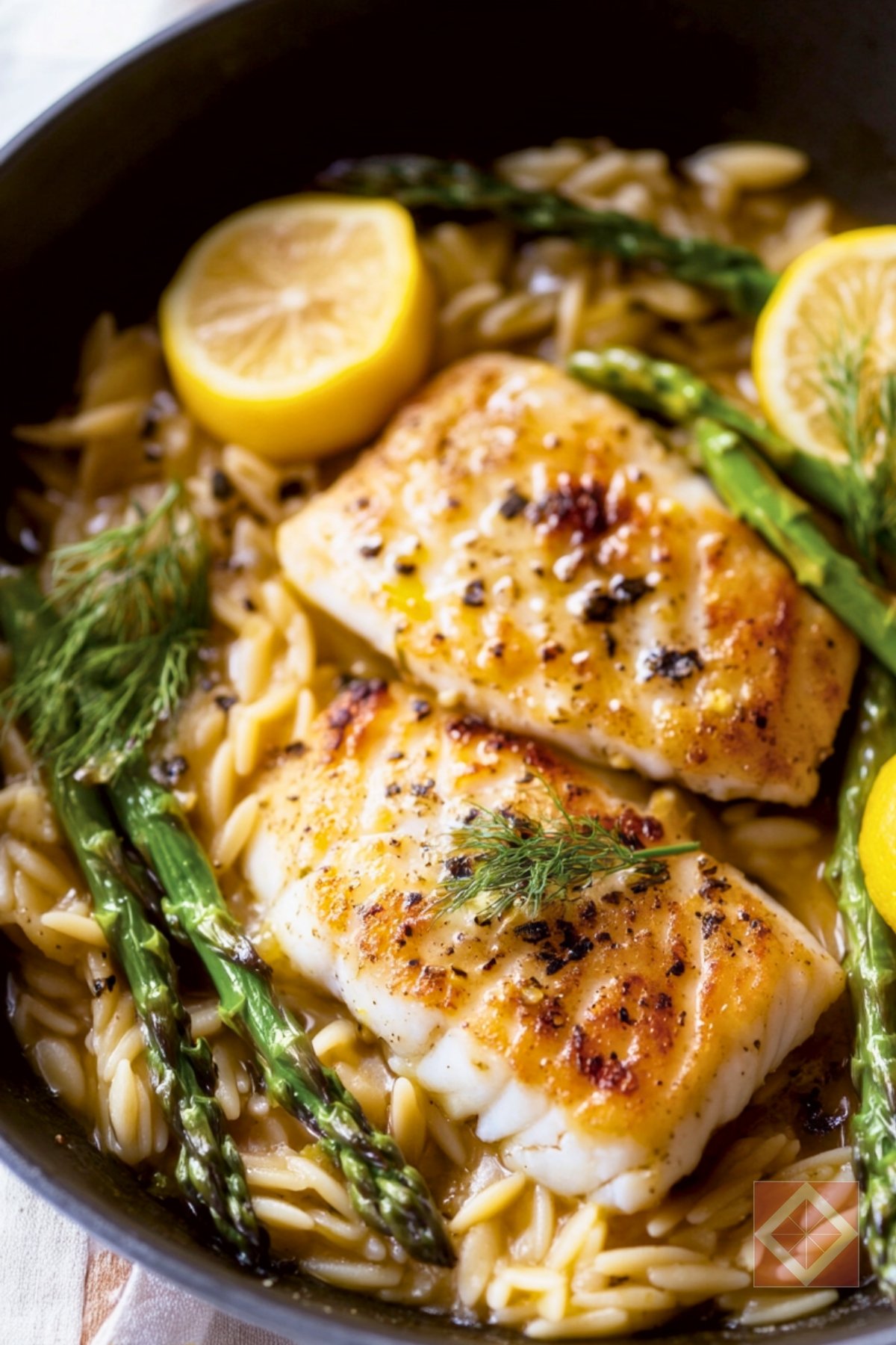 Fresh & Flavorful Lemon Butter Cod in 30 Minutes - Lemon Butter Cod pin 2 midia
