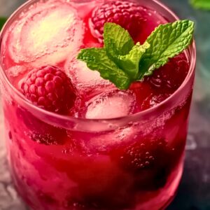 Lemon Raspberry Mocktail Recipe for Parties - Lemon Raspberry Cocktail midia